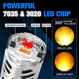 CANBUS 1156/BA15S LED Signal Light Bulbs White