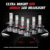 Faro LED 9012 P8 de 65 W, 6000 lm, 6500 K