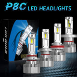 Faro LED H4 P8C de 55 W, 10 000 lm, 6500 K