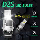 CANBUS D2S LED Bulb 45W 5500LM 6500K