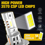 H7 E6S Built-in Fan LED Bulb 30W 3000LM