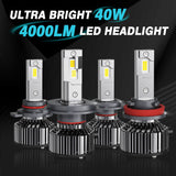 Faro LED H1 P6 de 45 W, 10 000 lm, 6500 K