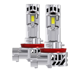 H11 M8 Dual Fan LED Headlight 50W 5300LM