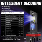 9004 E6 LED Headlight 25W 4000LM 6500K