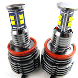 LED H8 40W LED Angel Eye para faros delanteros BMW Canbus 1600 LM LED marcador