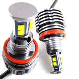 LED H8 40W LED Angel Eye para faros delanteros BMW Canbus 1600 LM LED marcador