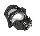 55W 3 inch Bi Led Projector Lens high low beam conversion kit for car