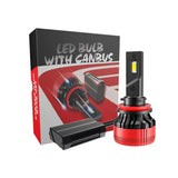 Faro LED H7 CANBUS F6 de 55 W, 10 000 lm, 6500 K