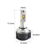 9005/HB3 P18 auto lighting system led bulb 52W 18000LM 6500K