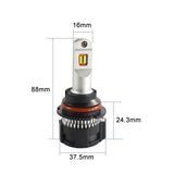 9004 P18 LED Headlight 52W 9000LM 6500K