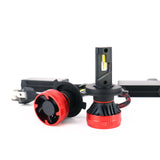 Faro LED H4 CANBUS F6 de 55 W, 10 000 lm, 6500 K