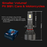 9006/HB4 M2S LED Headlight 32W 6000lm 6500K