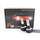 P13W P18 LED Headlight 52W 9000LM 6500K