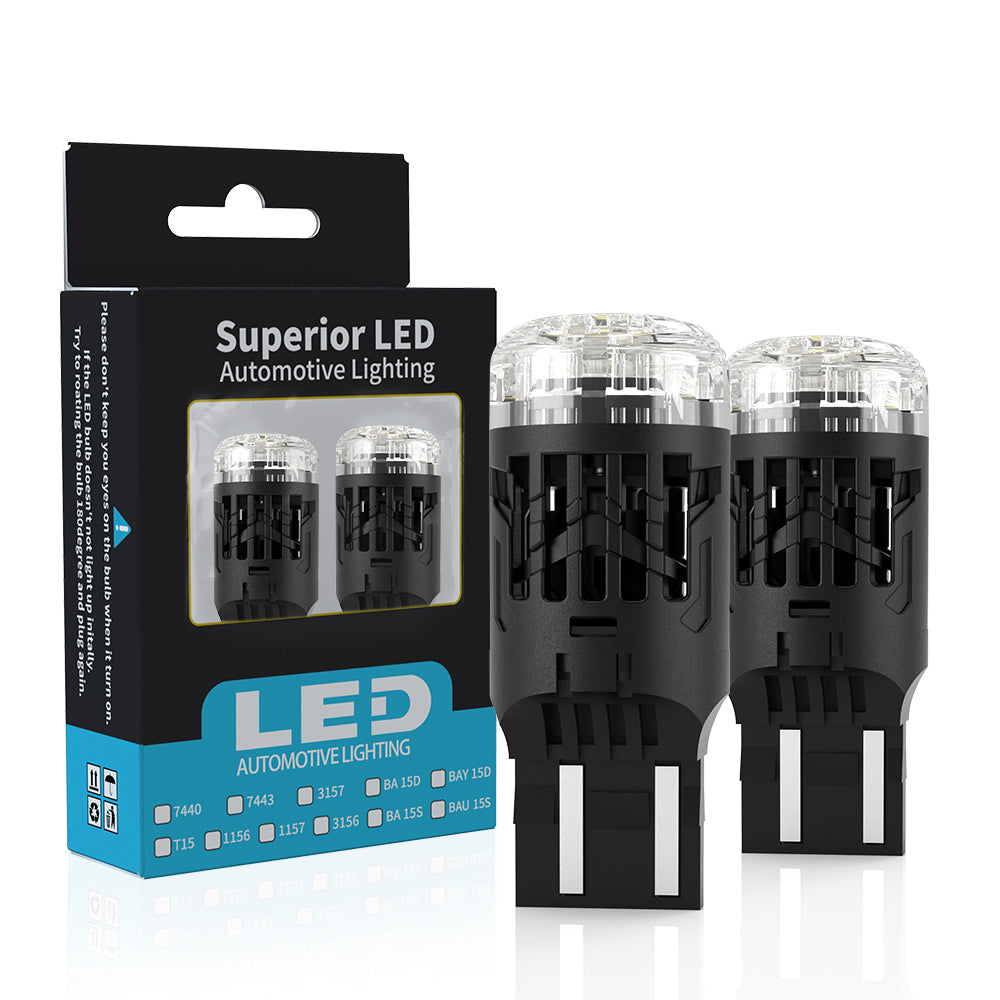 Error Free 7443 LED Brake Light Bulbs – Watonlight