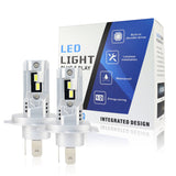 H4 Q7 Fanless LED Headlight 20W 2000LM 6500K
