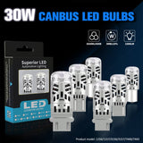 CANBUS 1156/BA15S LED Signal Light Bulbs White