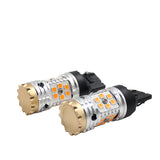 7443 R1 Series LED Bulb 9-16V Dual Color Amber
