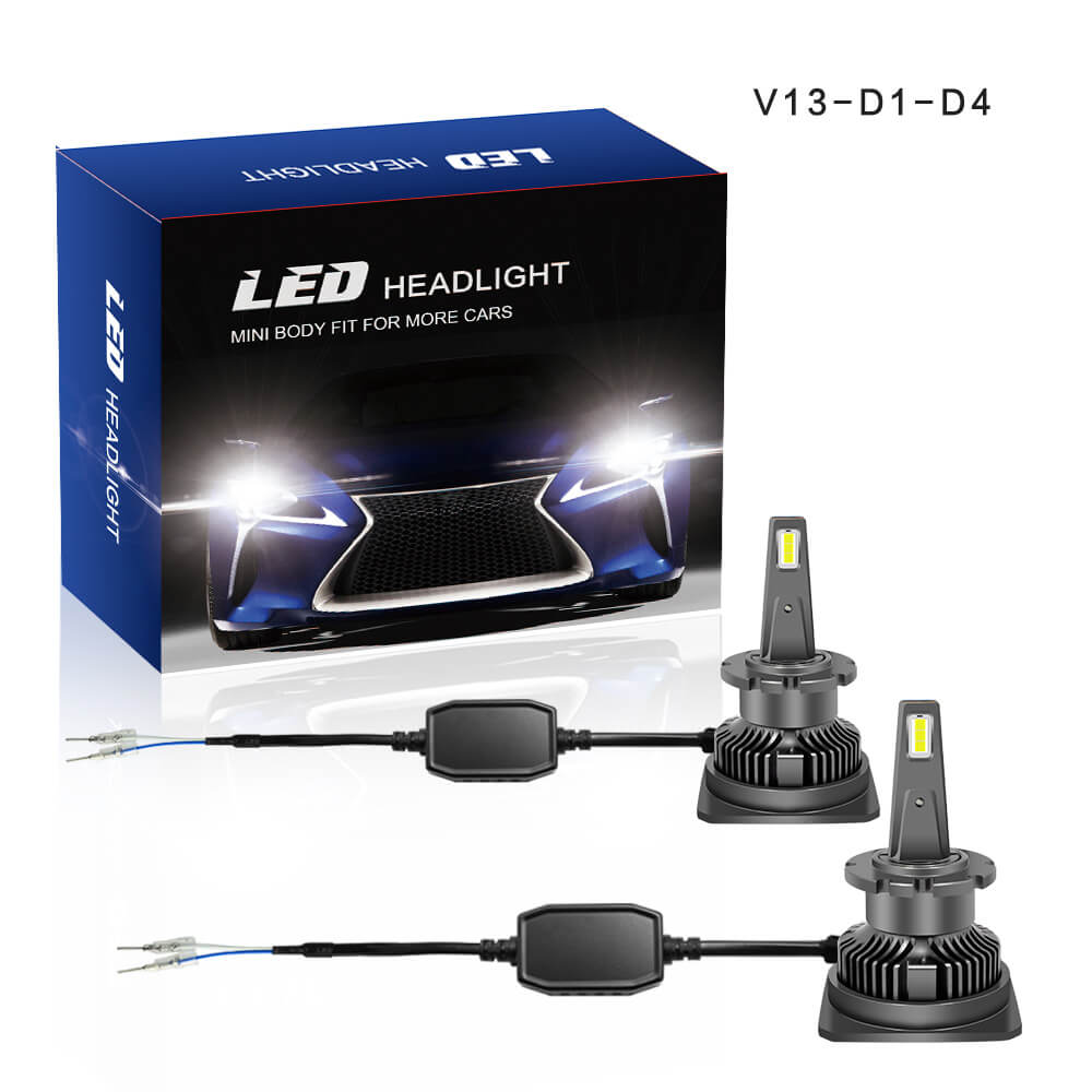 D1/D2/D3/D4 V13 LED Headlight 40W 9000LM 6500K
