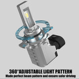 9006 HB4 S8 led headlight 40W 4600LM 6500K